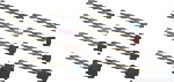 8 Piece Aluminum Oxide Vitrified Mounted Stone Abrasive Point Set